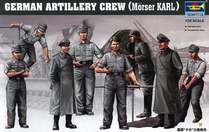 Produktbild Trumpeter Deutsche Artillerie Besatzung für Mörser Karl
