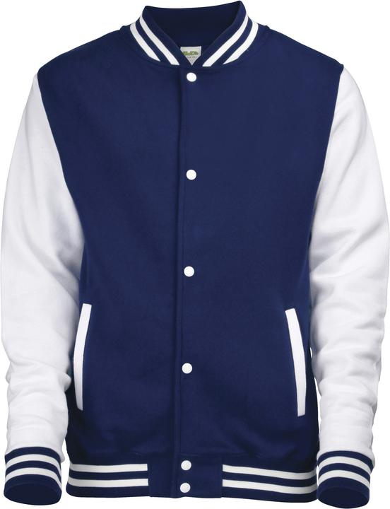 Weiss, Oxfordblau