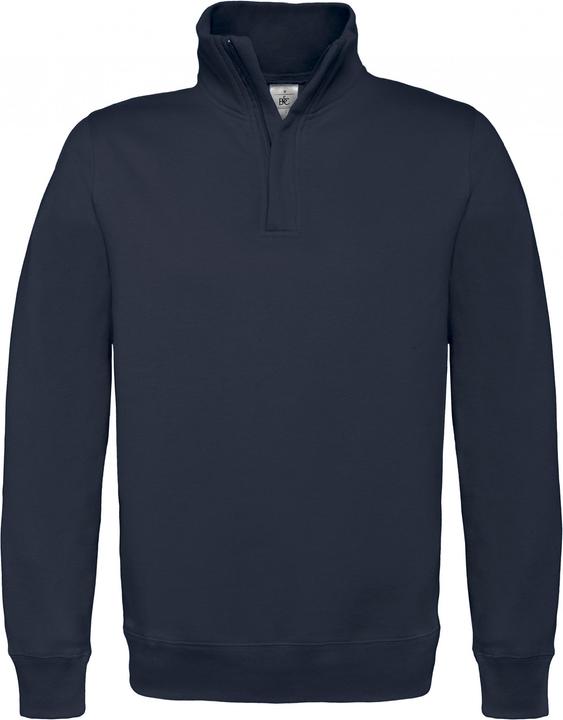 B&C Sweatshirt mit Reissverschluss bis zur Brust ID.004