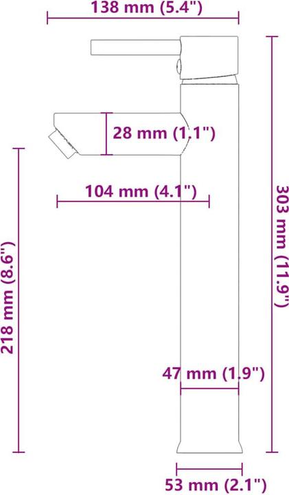 Immagine prodotto VidaXL Agosto (Lavello montato, 42 cm, 42 cm)