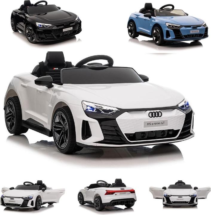 Actual product image Es-toys Children's car - Electric car "Audi RS E-Tron" - Licensed - 12V7AH battery and 4 motors- + MP3 + Led (12 V)