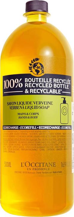 Actual product image L'Occitane Liquid Hand Soap - Verbena Refill (Liquid soap, 500 ml)