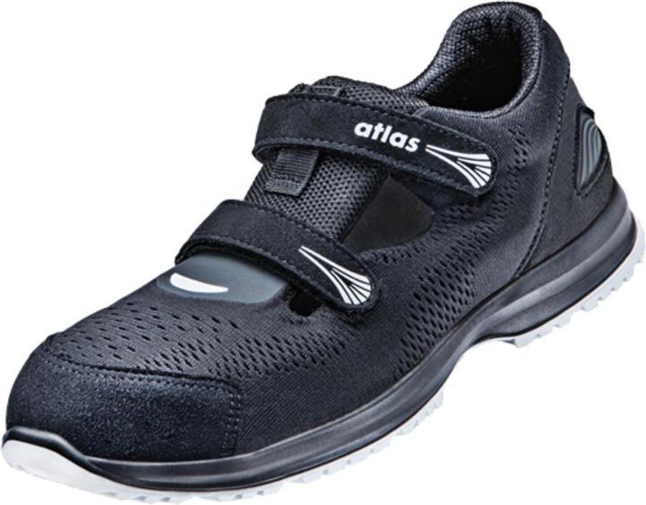 Atlas Sicherheits-Sandale RUNNER 145 ESD, Grösse 45, Weite 10, S1P (S1P, 45)