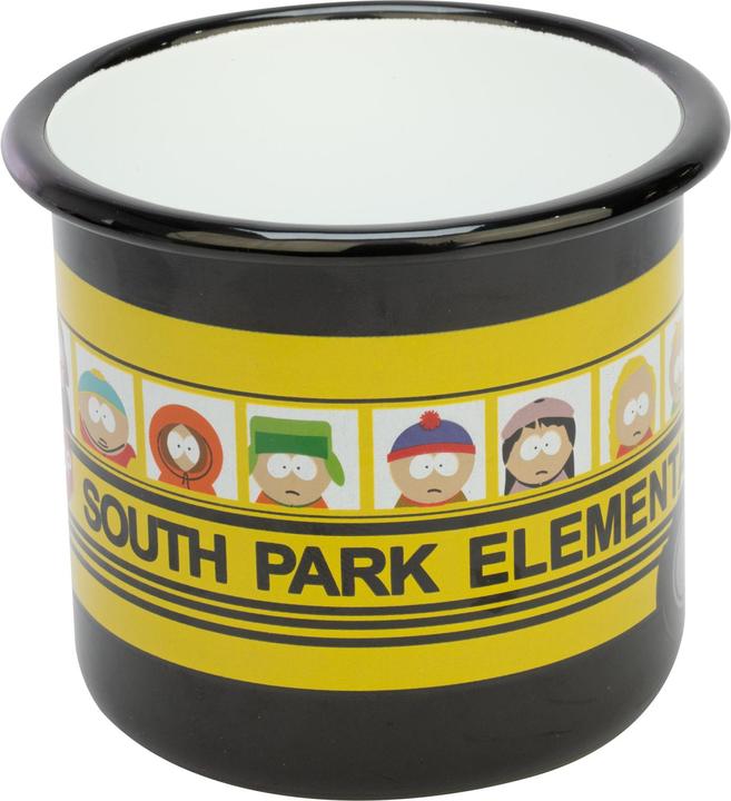 Blue Sky South Park: Tazza e portachiavi smaltati (500 ml, 1 x)