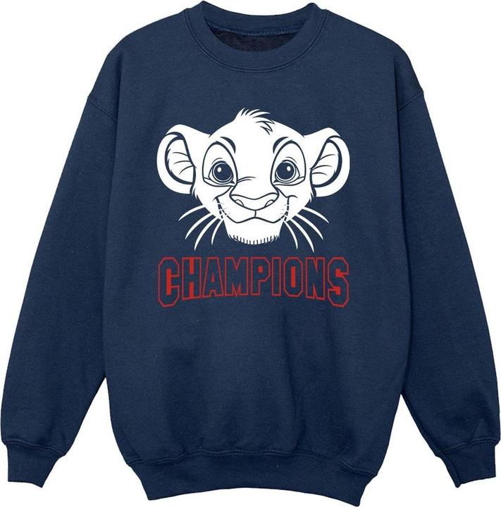 Disney The Lion King Simba Face Champion Sweatshirt Mädchen