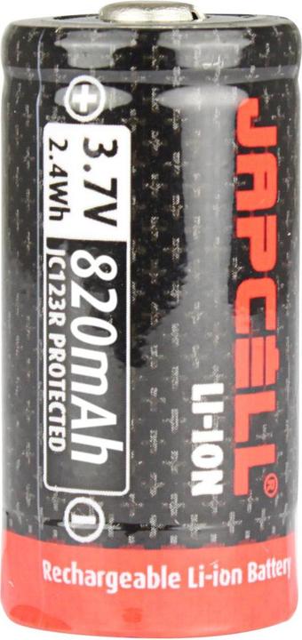 Japcell Li-Ion (1 Stk., RCR123A, 820 mAh)