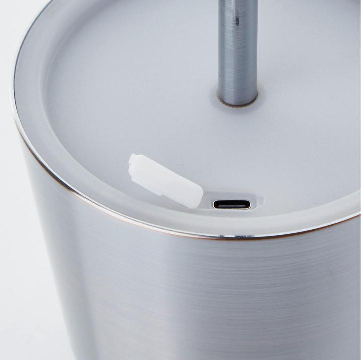 Produktbild Brilliant Akku Tischlampe, 37cm, 300 lm, 3000-6500 K, dimmbar, alu gebürstet (300 lm)