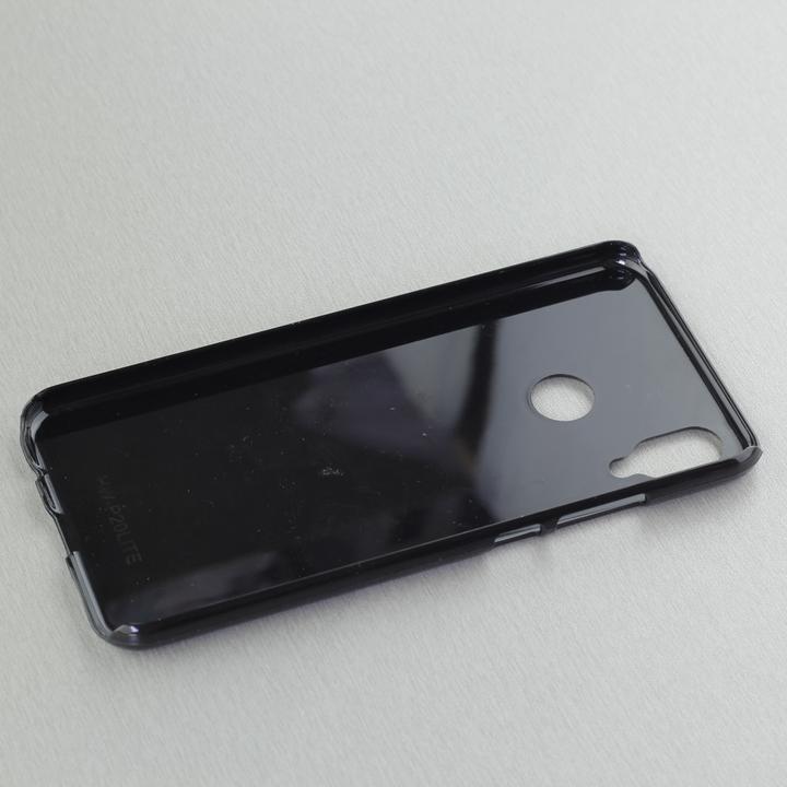 Actual product image PhoneLook Coque Cat Looking Up Black (Huawei P20 Lite)