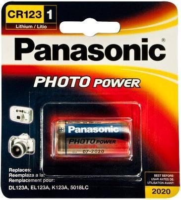 Immagine prodotto Panasonic Photo Lithium (1 pz., CR123A, 1400 mAh)