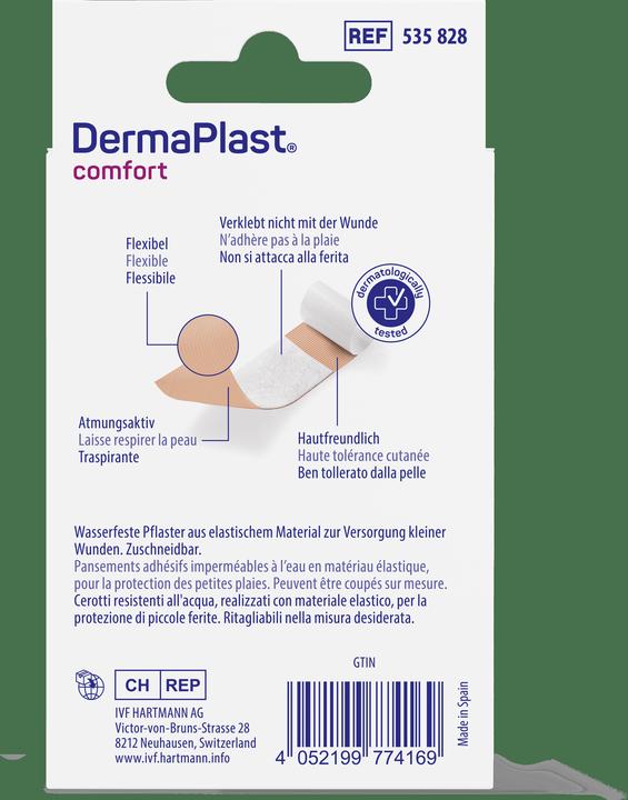 Actual product image DermaPlast Comfort Pflaster (10 x)