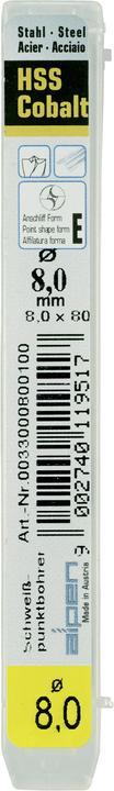 Image du produit Maykestag Foret pour point de soudure HSS-Co5 Longueur 80 mm Foret ø 6 mm (6 millimètres)