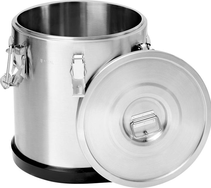 Produktbild Royal Catering Thermobehälter Edelstahl Thermobox Warmhaltebehälter Speisen Thermoport 22 L (22 l)