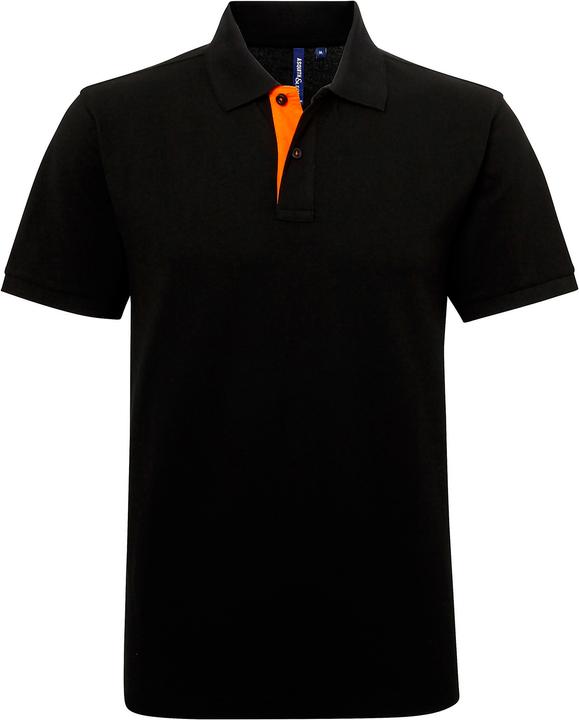 Schwarz/Orange
