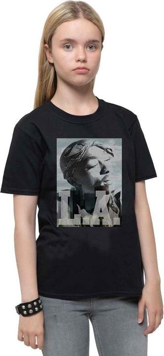 Immagine prodotto Tupac Shakur Maglietta in cotone enfant/enfant LA Skyline (116)