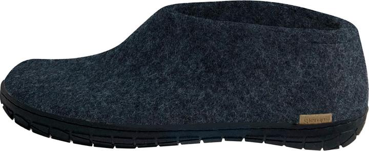 Image du produit Glerups Semelle en caoutchouc naturel Noir Pantoufle (40)