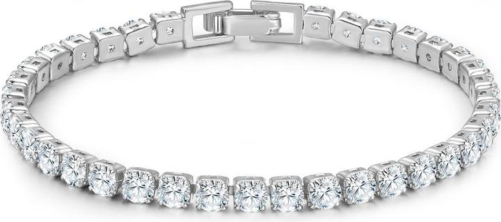 Glanzstücke München Damen Sterling Silber Zirkonia Silber - 34408 (21 cm, 925er Silber)
