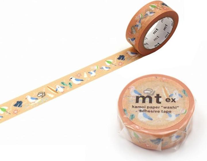Produktbild MT Klebeband Washi Tape Sommermöwe bedrucktes Klebeband