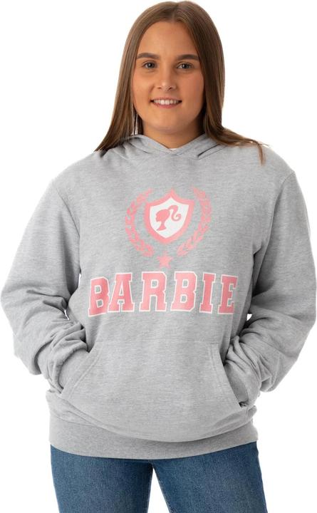 Immagine prodotto Barbie Felpa con Cappuccio Logo Collegiale Donna (L)