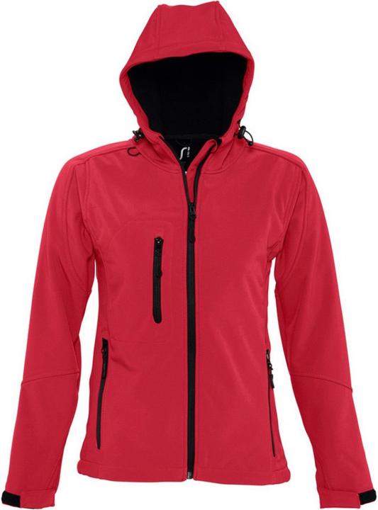 Produktbild Sols Replay SoftshellJacke mit Kapuze atmungsaktiv winddicht wasserabweisend (S, M, L, XL, XXL)