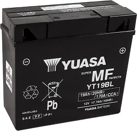 Immagine prodotto Yuasa YT19BL Batteria AGM per moto 17,7Ah 12V (DIN 51913) G19 (12 V, 17.70 Ah)