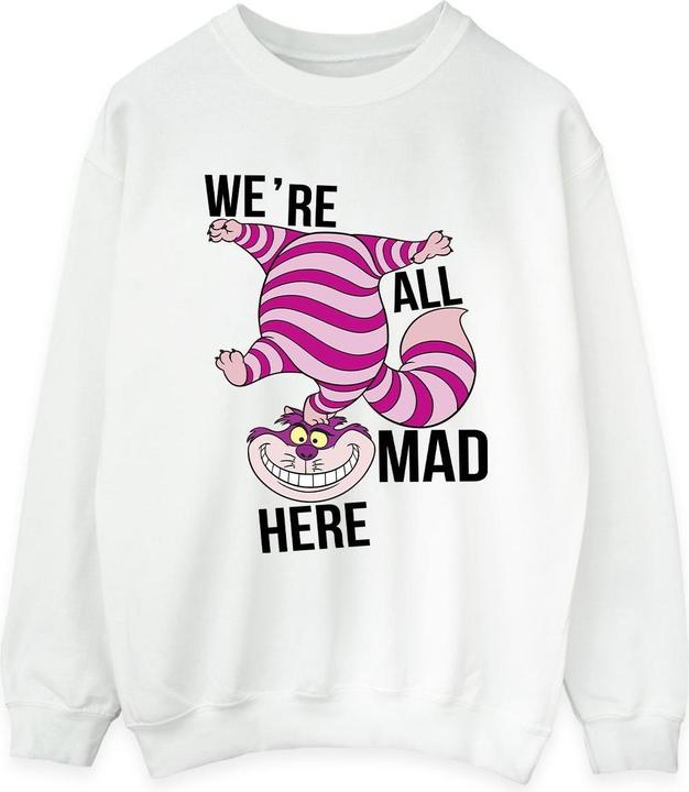 Disney Alice im Wunderland Alles verrückt hier Sweatshirt