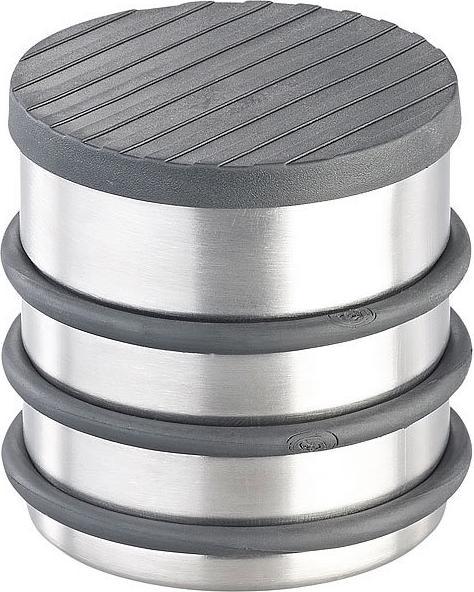 Produktbild Infactory Edelstahl-Tür-Stopper mit Gummiringen