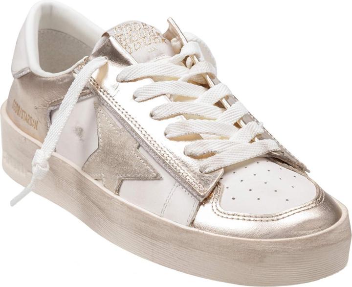 Immagine prodotto Golden Goose sneakers stardan in leather color white and platinum (42)