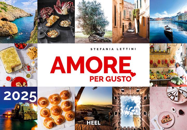 Produktbild Amore per Gusto-Kalender 2025 (Deutsch, Stefania Lettini, 2024)