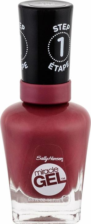 Immagine prodotto Sally Hansen Miracle Gel - Beet, Pray, Love 496 (494 Love Me Lilla, Smalto per unghie effetto gel)