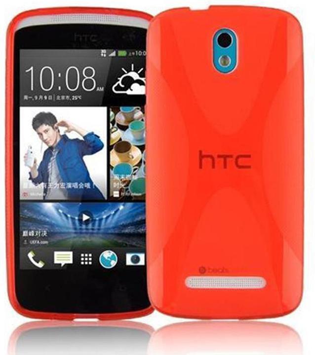 Actual product image Cadorabo TPU X-Line Cover (HTC Desire 500)