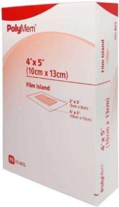 Actual product image PolyMem Wound dressing 10x13cm Adh fleece 15 pcs (15 x)