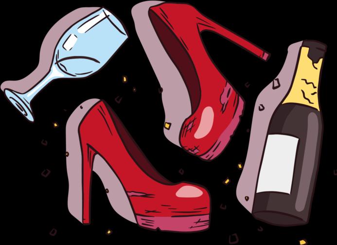 Produktbild Bügelbilder Bügelbild Frauen-Polterabend