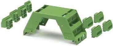 Actual product image Phoenix Contact DIN rail housing blanking plug plastic ME B-22.5 MKDSO GN 10 pcs. (Housing)