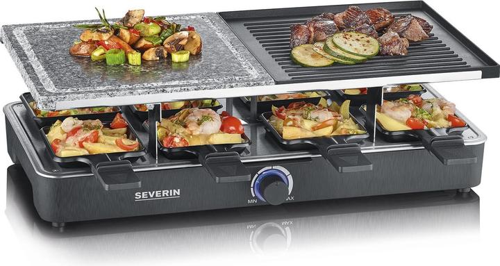 Produktbild Severin RG Raclette-Grill mit Naturgrillstein und Grillplatte