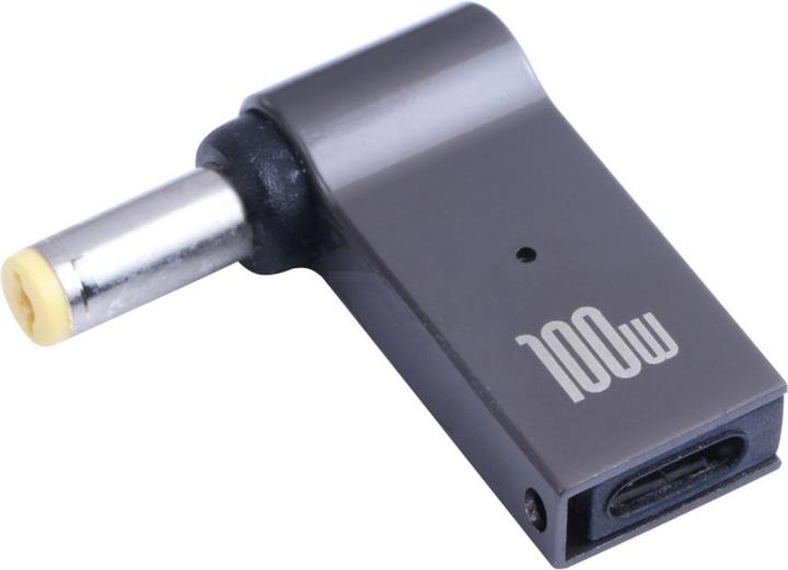 Produktbild PowerGuard USB-C to Notebook Charger Adapter DC Barrel (5.5 x 1.7 mm) (100 W)