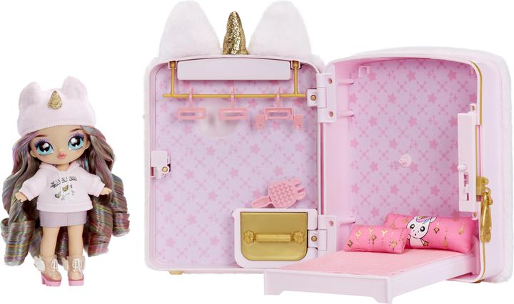 Image du produit MGA 3-in-1 Backpack Bedroom Unicorn Playset- Britney Sparkles