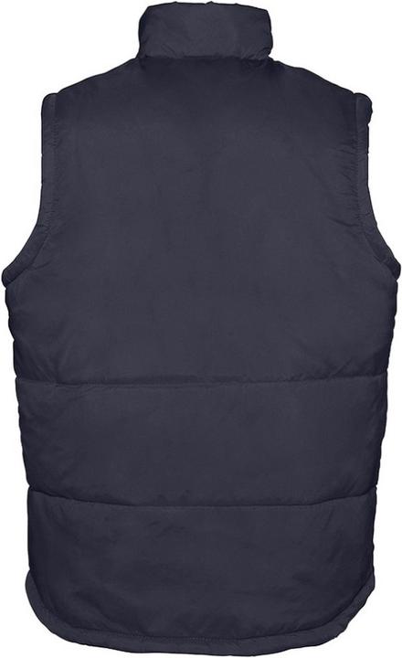 Actual product image Sols Warm Quilted Vest Bodywarmer With Zipper (4XL)