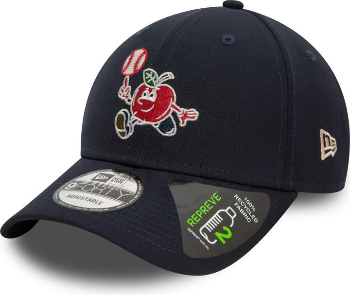 New Era 9Forty Strapback Cap - ICON LOGO Baseball schwarz