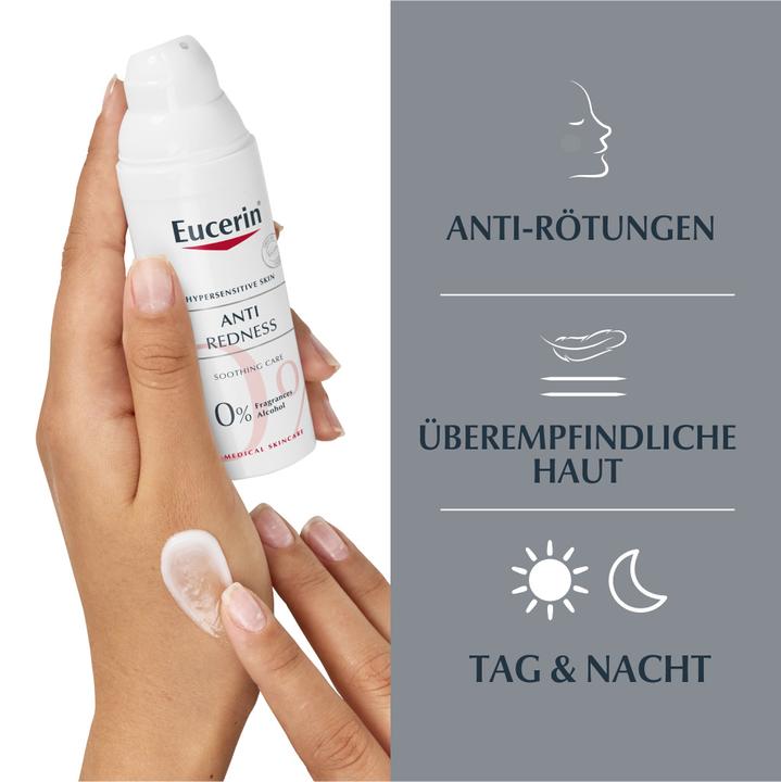 Actual product image Eucerin AntiRedness Soothing Moisturiser (50 ml, Day cream, SPF 25)