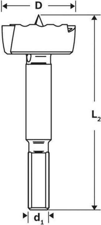 Produktbild Bosch Professional Zubehör Forstnerbohrer 50mm (50 mm)