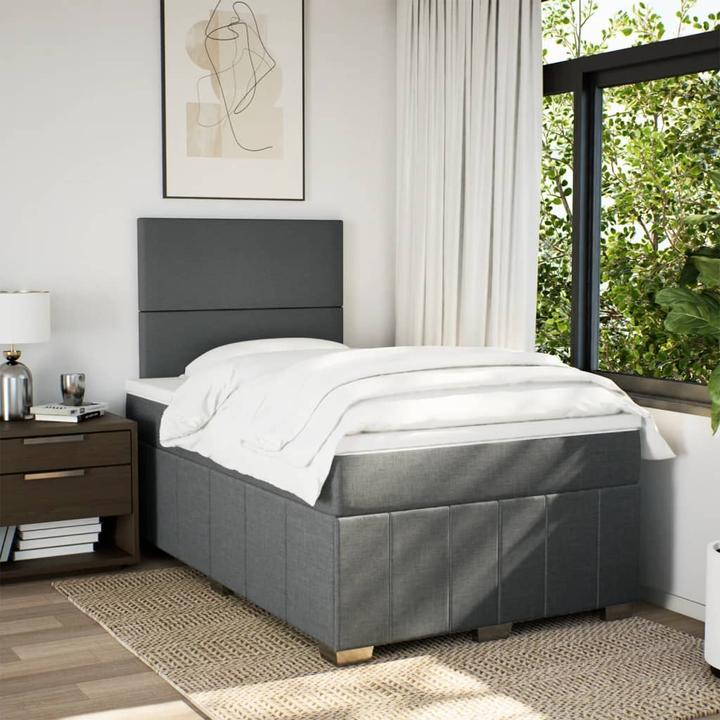 Produktbild VidaXL Bo x springbett mit Matratze 180 x 200 cm Stoff (180 x 200 cm, 180 x 200 cm)