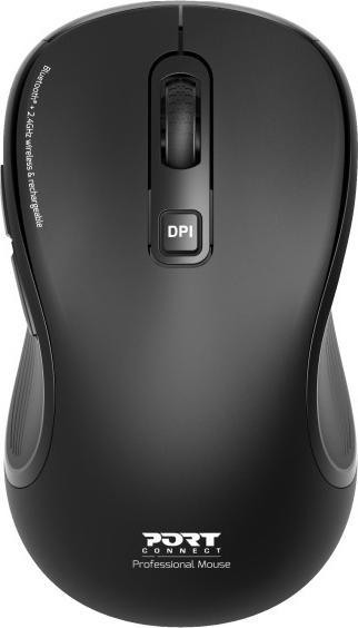 Produktbild Port Designs Souris Bluetooth & 2,4Ghz rech. USB A&C Essential (Kabellos)