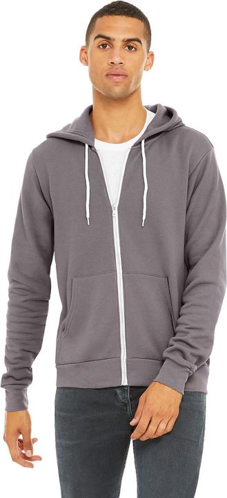 Produktbild Bella Canvas Erwachsene Reissverschluss Kapuzenjacke (L)