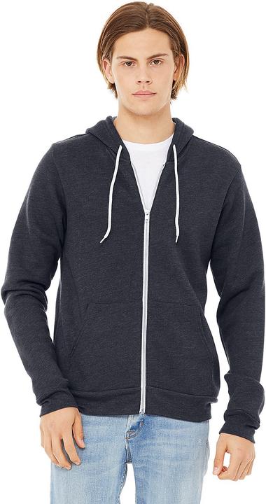 Produktbild Bella Canvas Erwachsene Reissverschluss Kapuzenjacke (XS)