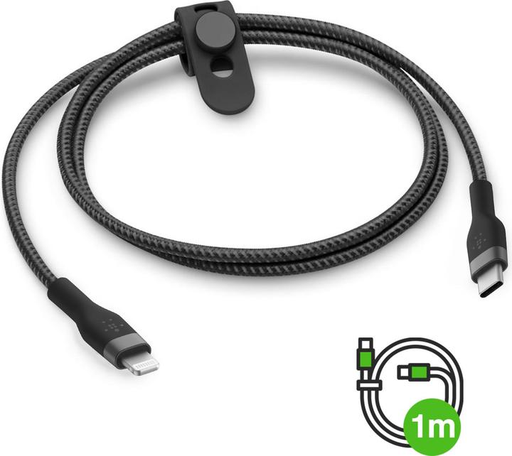 Productafbeelding Belkin USB-oplaadkabel Boost Charge Pro Flex USB C - Lightning 1 m (1 m, USB 3.2 Gen 1, 15 W)