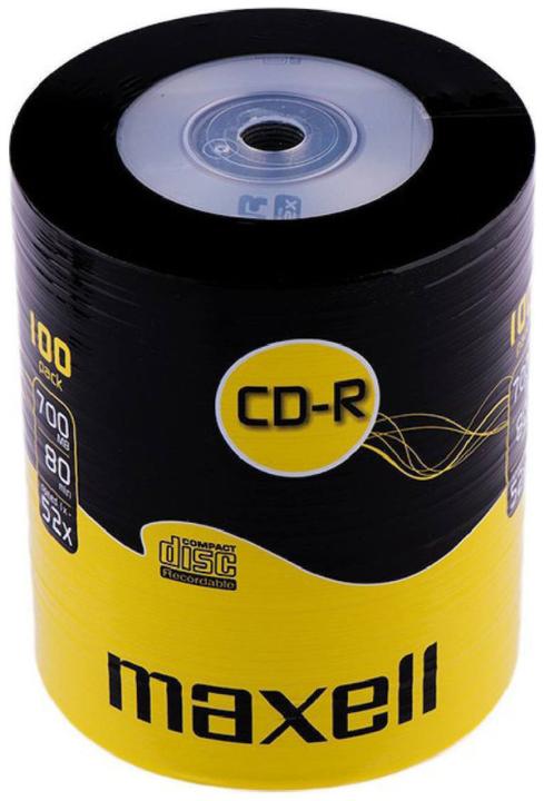 Produktbild Maxell CD-R 80XL 52x 100 Pack (100 x)