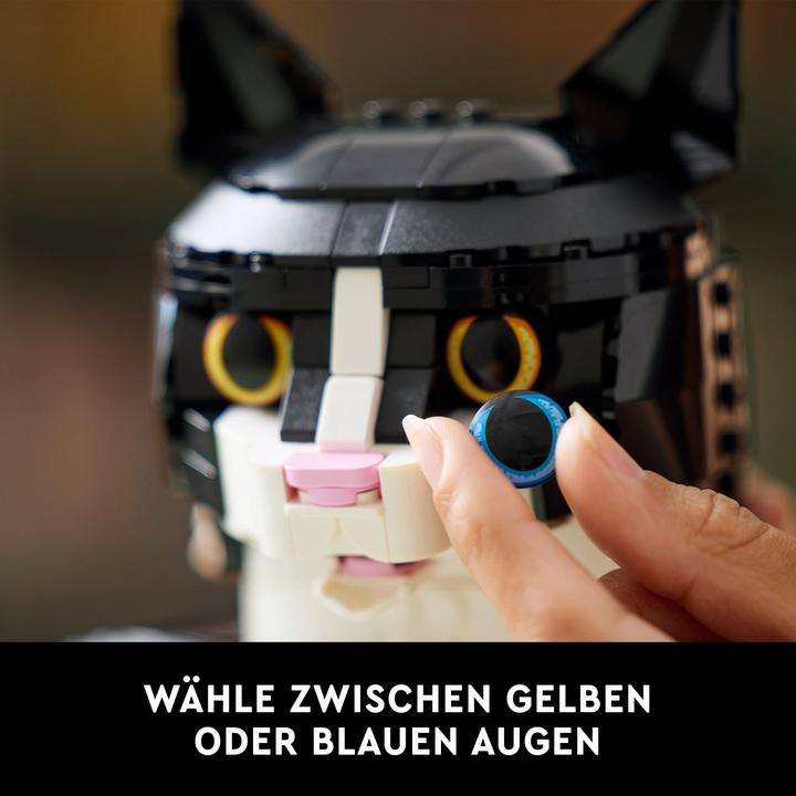 Image du produit LEGO Chat noir et blanc (21349, LEGO Ideas, LEGO difficiles à trouver)