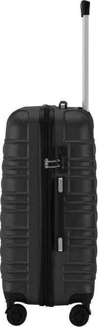 Produktbild Juskys 3-teiliges Hartschalenkoffer-Set mit 360° Rollen (120 l, M (50 - 90l), XL (ab 115l))
