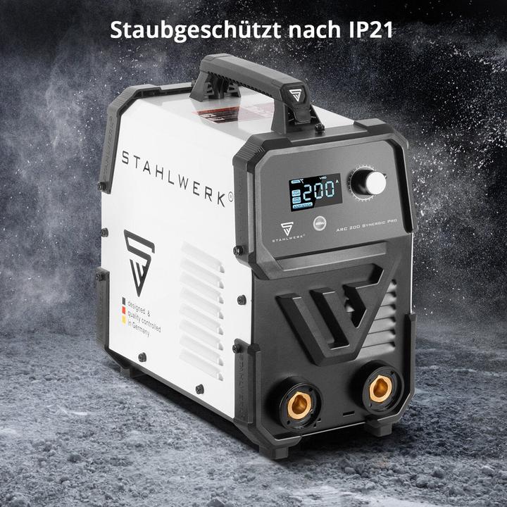 Produktbild Stahlwerk Elektroden-Schweissgerät ARC 200 Synergic Pro Vollausstattung