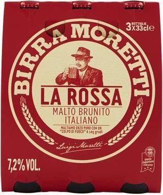 Image du produit Birra Moretti La Rossa (24 x 33 cl)